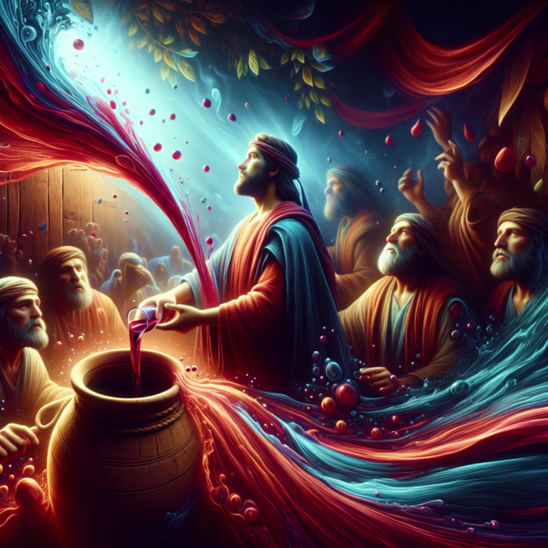 Divine Transformation: Biblical Insights into Jesus Turning Water into Wine