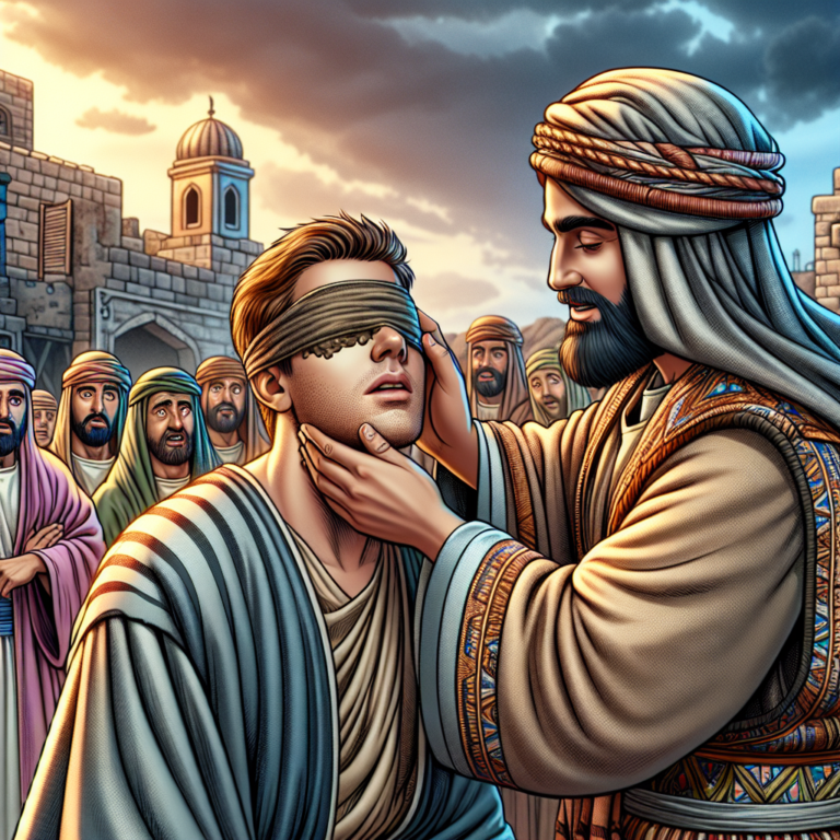 In-Depth Study: The Miraculous Healing of a Blind Man by Jesus in the Bible