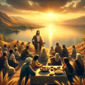 Jesus feeding the 5000 - John 6