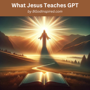 What Jesus Teaches GPT by BGodInspired