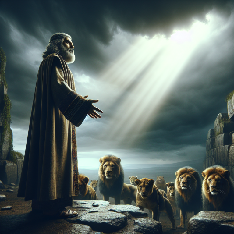 Faith Untamed: Daniel’s Deliverance from the Lions’ Den