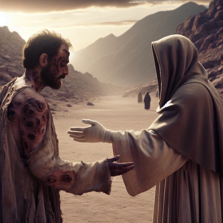 Healing Touch: Lessons from the Leper in Matthew 8:2-3