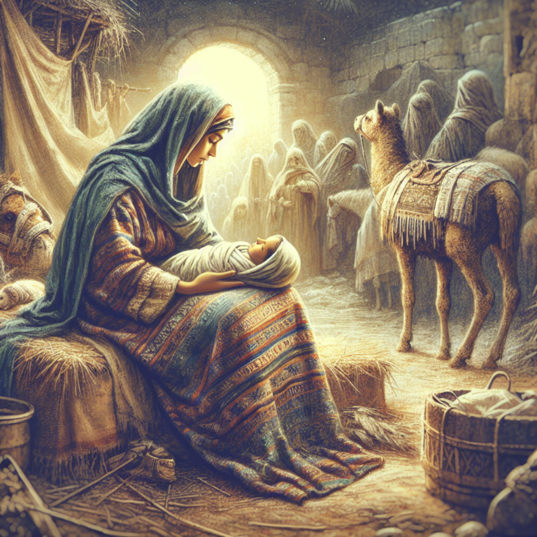 The Divine Nativity: Mary’s Journey and the Birth of Jesus