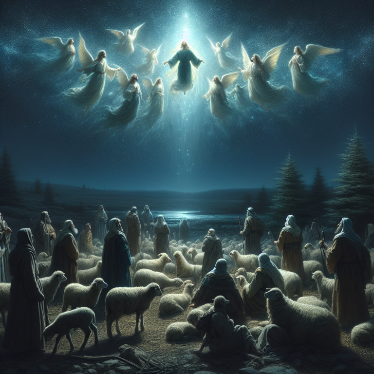Heaven’s Herald: The Shepherds and the Angels