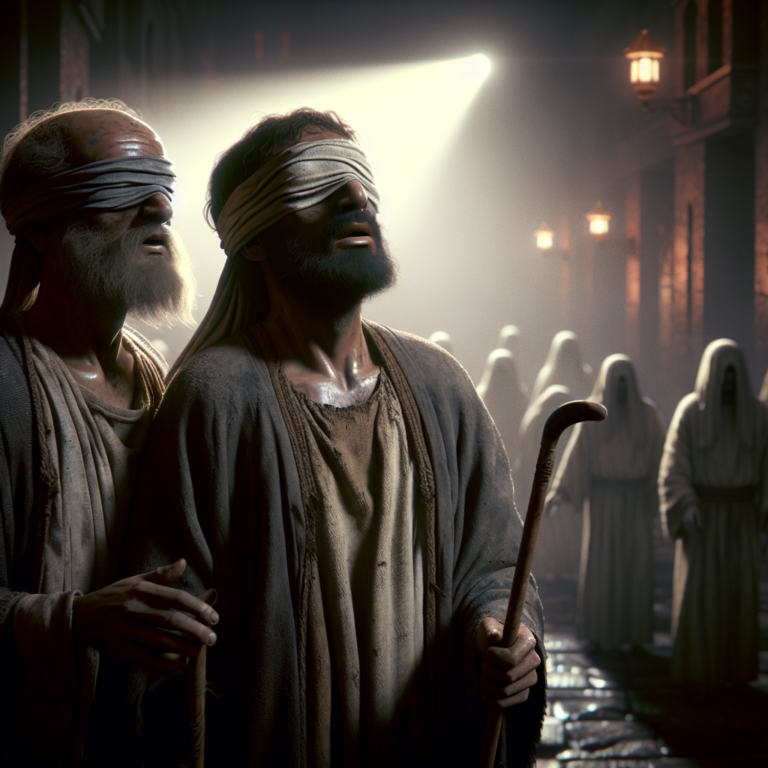 Faith beyond Sight: Lessons from the Two Blind Men in Matthew 9:27-31