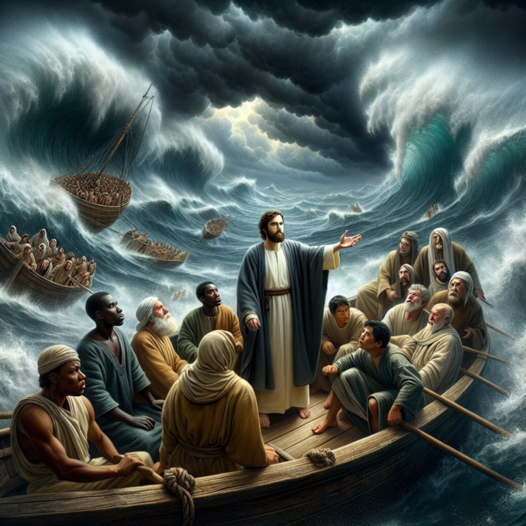 Peace Be Still: Jesus Calms the Storm
