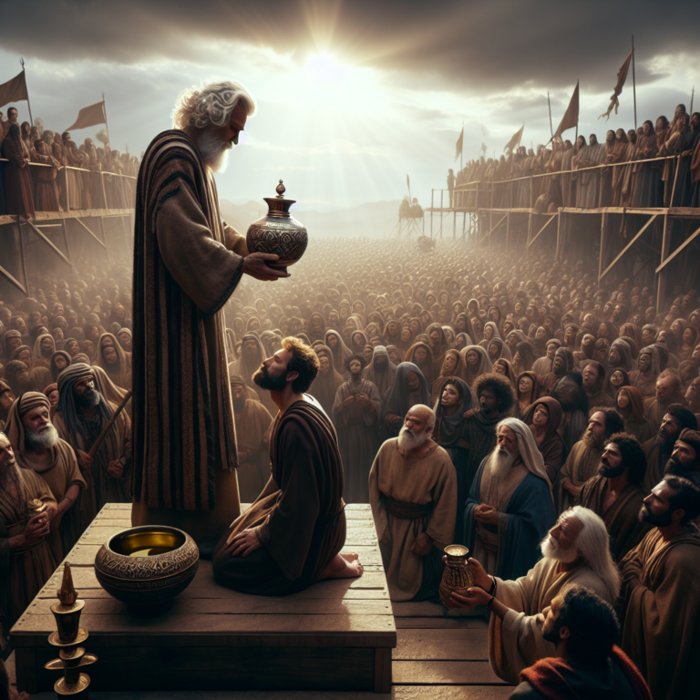 Divine Appointment: The Anointing of Saul by Samuel as Israel’s First King