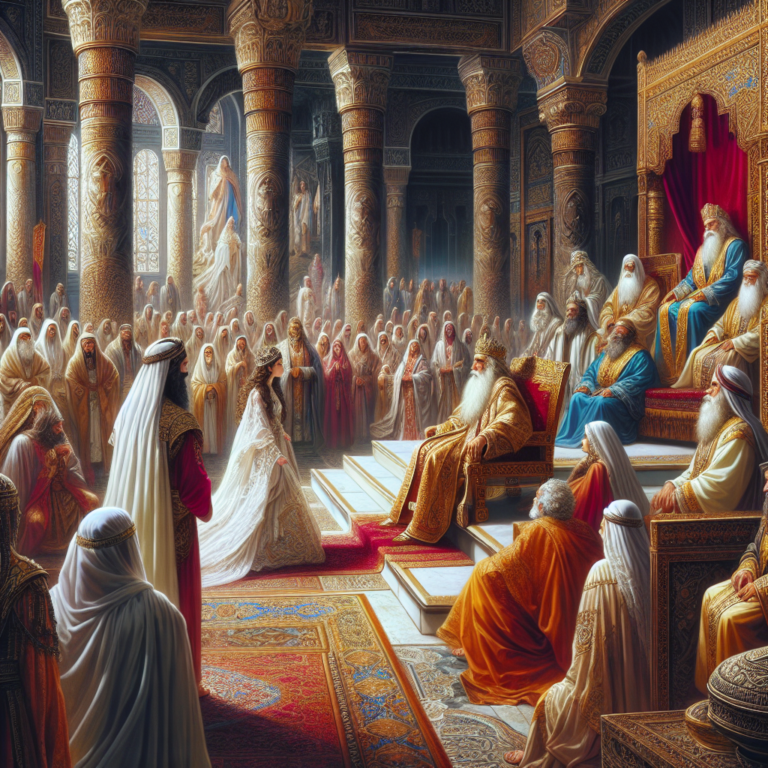 Divine Wisdom and Diplomatic Alliances: Unveiling the Story of the Queen of Sheba’s Visit to King Solomon