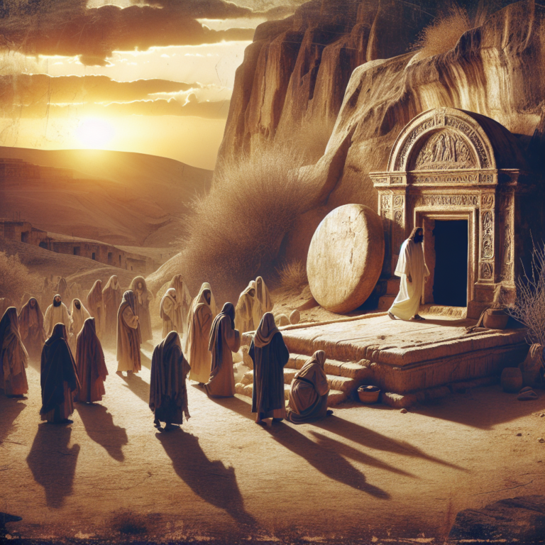 The Burial of Jesus: A Testament of Love and Prophecy Fulfilled (Matthew 27:57-66)