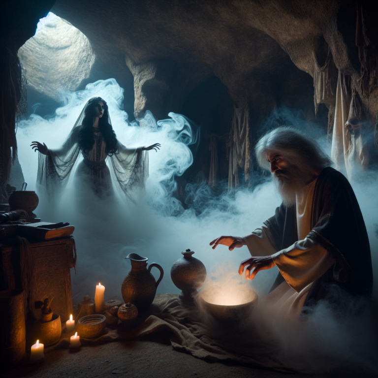 Mystical Encounters: Unveiling the Story of the Witch of Endor and the Summoning of Samuel’s Spirit