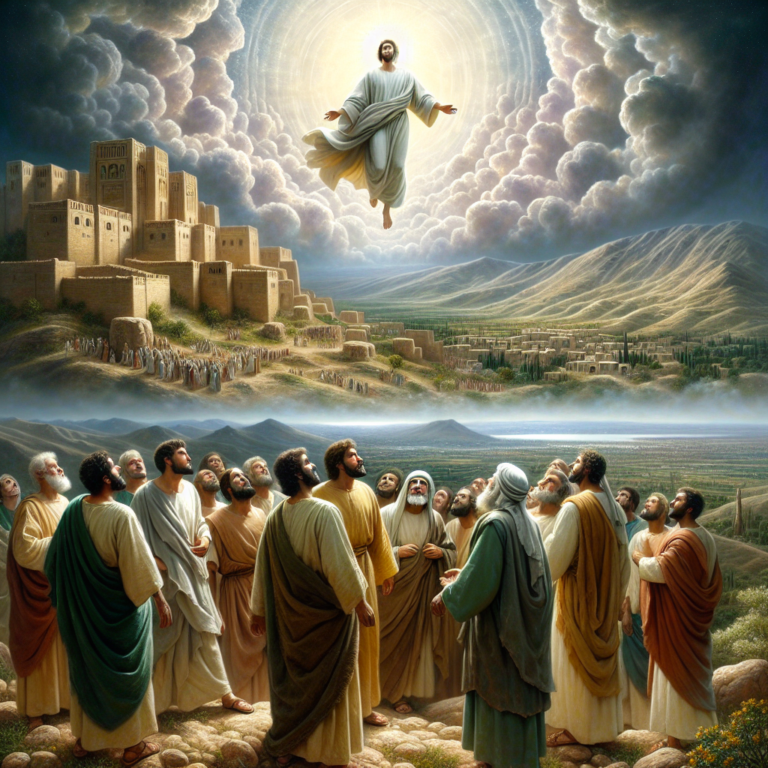 Ascension into Glory: Jesus’ Heavenly Journey