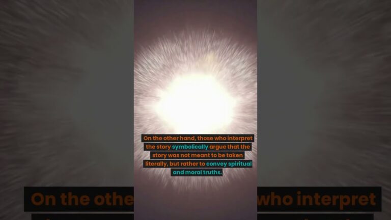 The Creation Story Controversy – #Short Bible Answer