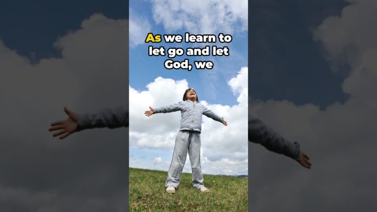 Transformative Grace – Letting Go and Let God | Bible 101 – Daily Devotional