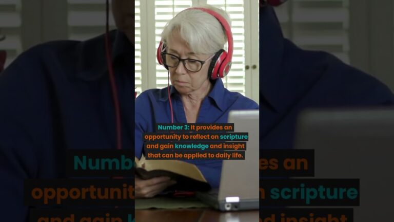 Why is Bible Study Important – #short answer