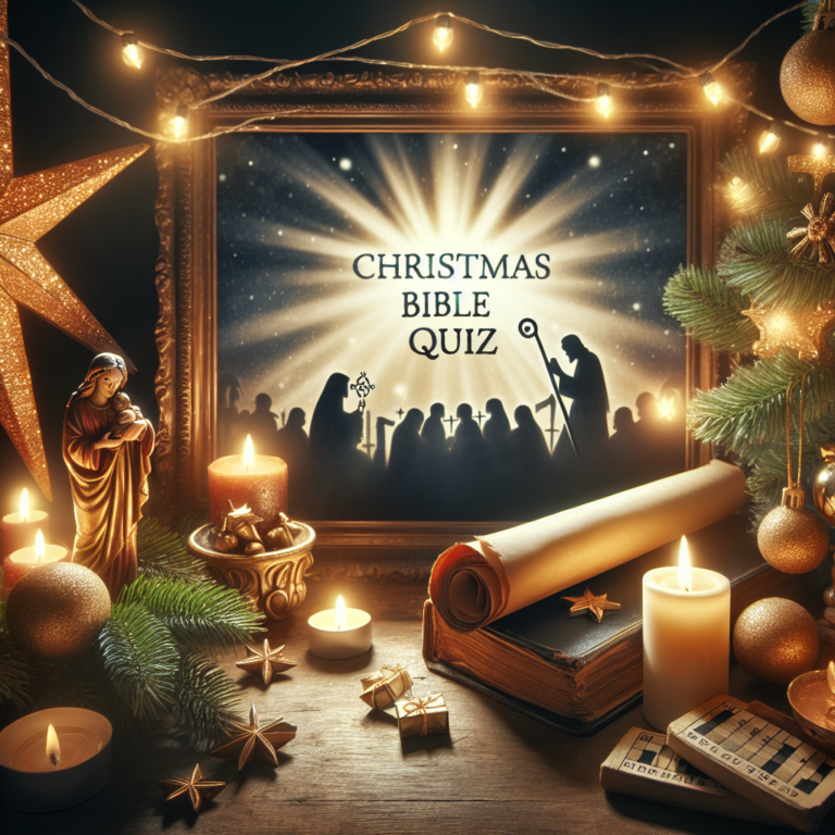 Joy to the World: The Ultimate Christmas Bible Quiz