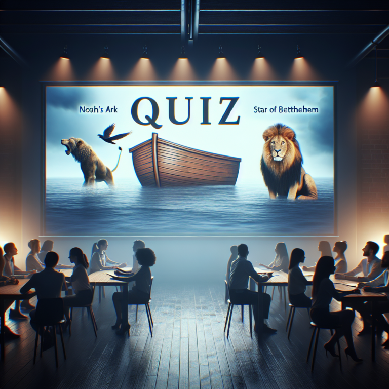 Test Your Testament: A Books of the Bible Quiz