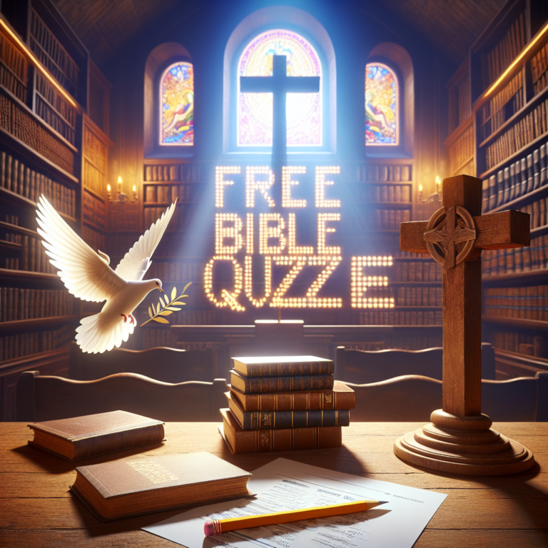 Test Your Biblical Knowledge: Engaging and Free Bible Quizzes for All Ages!