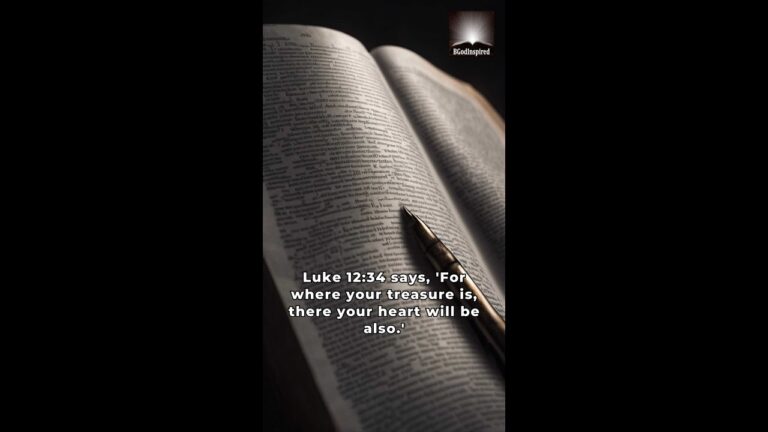 Discover Your True Treasures: A Devotional on Luke 12:34 | Bible 101 Devotional