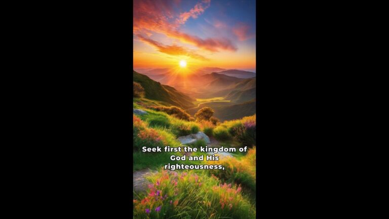 Seeking God’s Kingdom First | Bible 101 Devotional