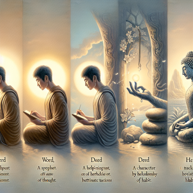 Seeds of Thought: Cultivating Character Through Mindful Words and Actions