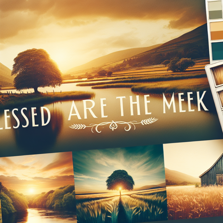 Embracing the Strength of Meekness: A Devotional Reflection on Blessed Are the Meek