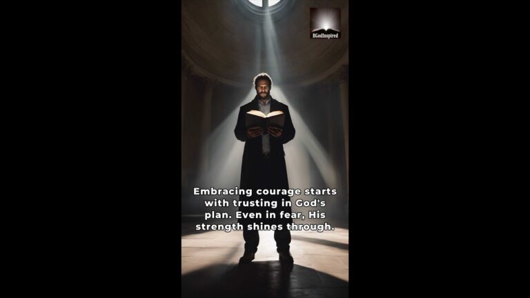 Embracing Courage – Discovering Strength beyond Fear | Bible 101 Devotional