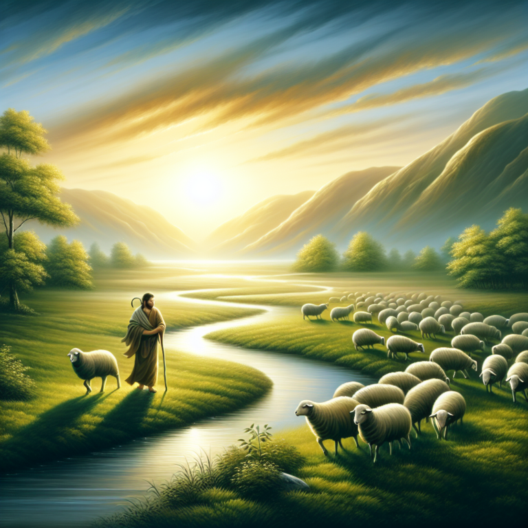 Finding Peace and Provision in Psalm 23:1: The Lord as Our Shepherd