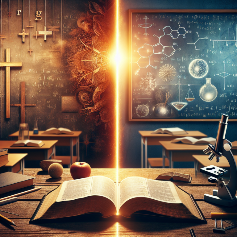 Integrating Faith and Reason: The Role of Bible Study and Scientific Education in Modern Classrooms