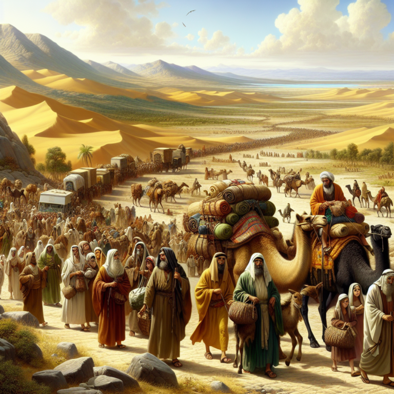 From Promise to Preservation: The Israelites’ Journey to Egypt