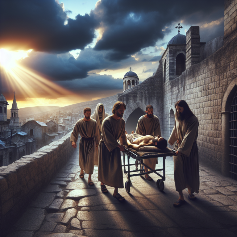 Rise and Walk: Faith and Forgiveness in the Healing of the Paralytic Man (Matthew 9:2-8)