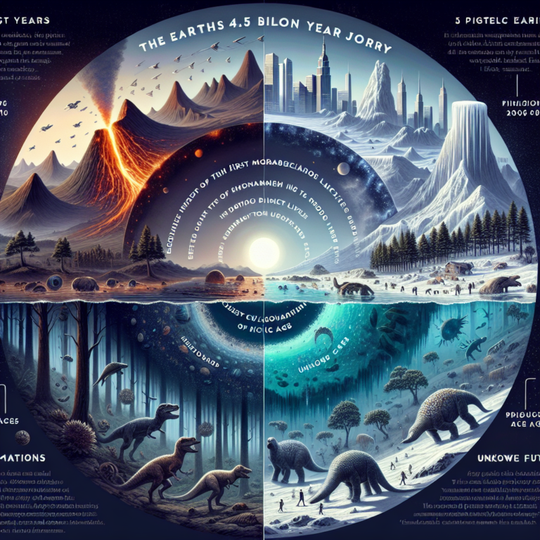 Unearthing Time: Understanding the Earth’s 4.5 Billion Year Journey Through History