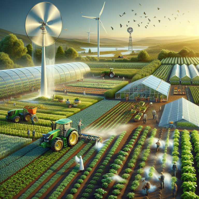 Growing Tomorrow: Innovations and Practices in Sustainable Agriculture for a Greener Future