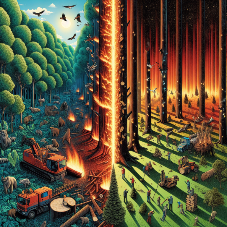 Roots of Destruction: Understanding the Global Impact of Deforestation and the Path to Sustainable Solutions