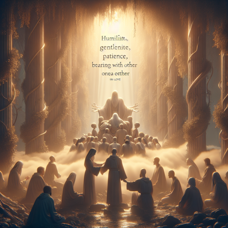 Walking in Humility and Patience: A Study of Ephesians 4:2