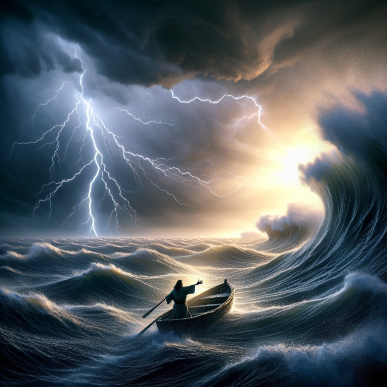 Discover the Transformative Power of Faith: How Mark 4:39 Unveils the Secret to Inner Peace Amidst Life’s Storms