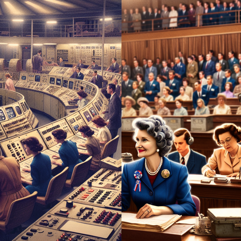 First woman in NASA’s Mission Control, now Frances Poppy Northcutt serves as election judge