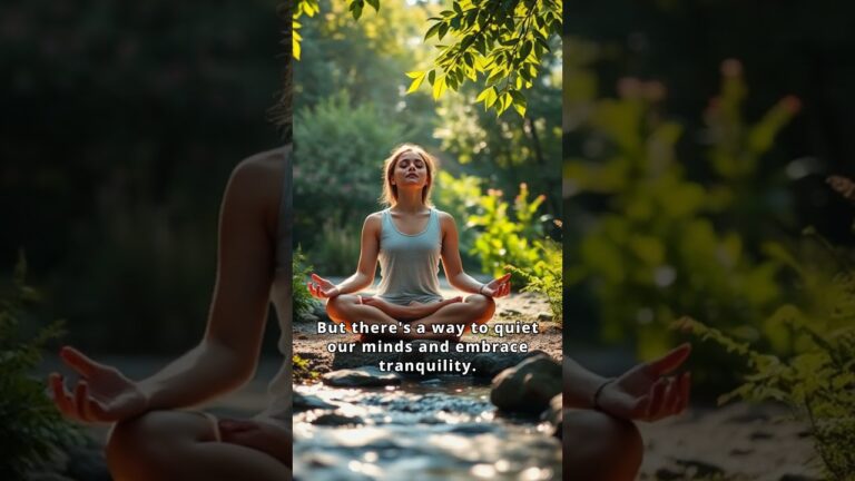 How to Find God’s Peace When Life Feels CHAOTIC! | Christian Meditation #shorts #faith #meditation