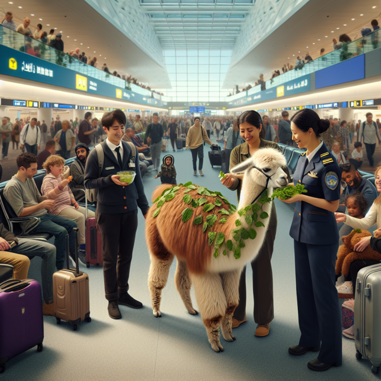 This US Airport Will Offer Llama Therapy To Reduce Passenger’s Travel Anxiety
