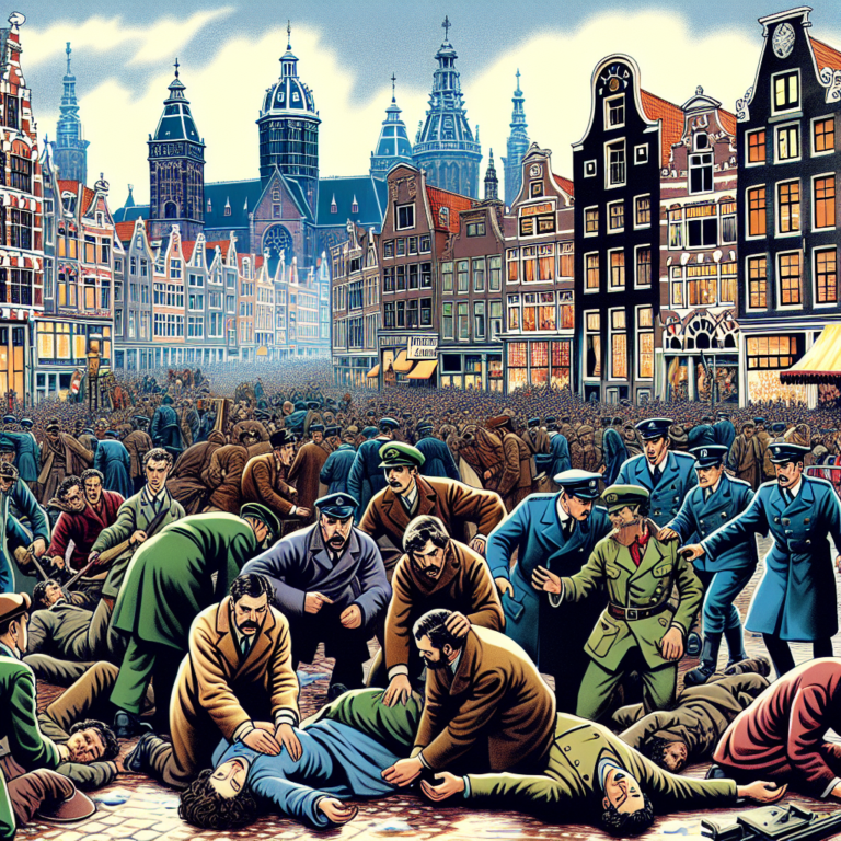 Israeli soccer fans attacked in Amsterdam, with five reportedly hospitalized and dozens of suspects arrested