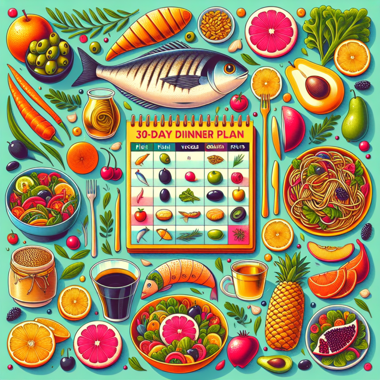 30-Day Anti-Inflammatory Mediterranean Diet Dinner Plan