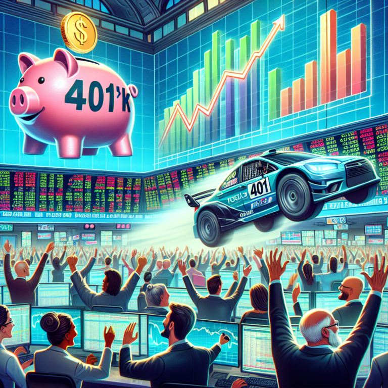 Huge boost for 401(k)s as Wall Street smashes two records in hours as Trump rally gathers pace