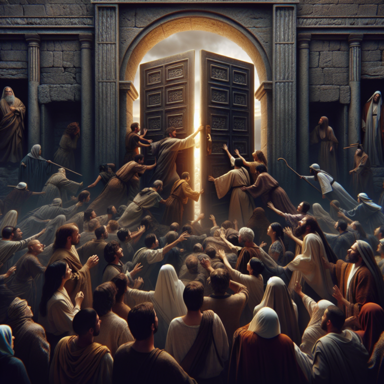 Striving for the Narrow Door: A Devotional on Commitment and Faith