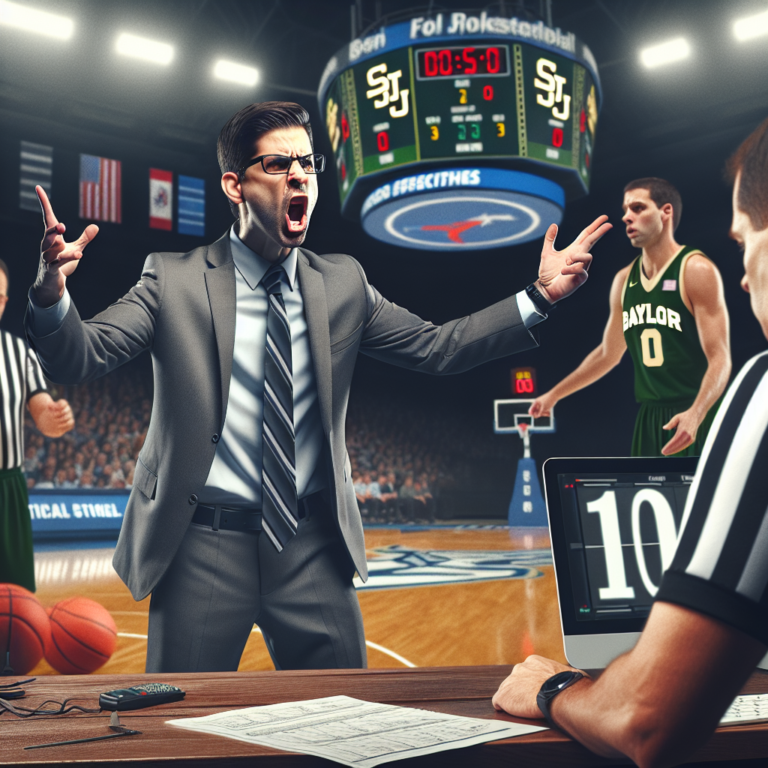 Rick Pitino blasts officials in St. John’s loss to Baylor after ‘highly unethical’ late review, clock mishap