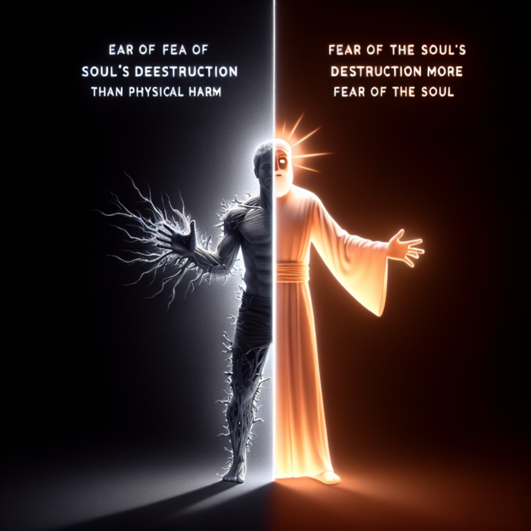 Unlock Inner Peace: Discover the Powerful Lesson in Matthew 10:28 That Transcends Fear