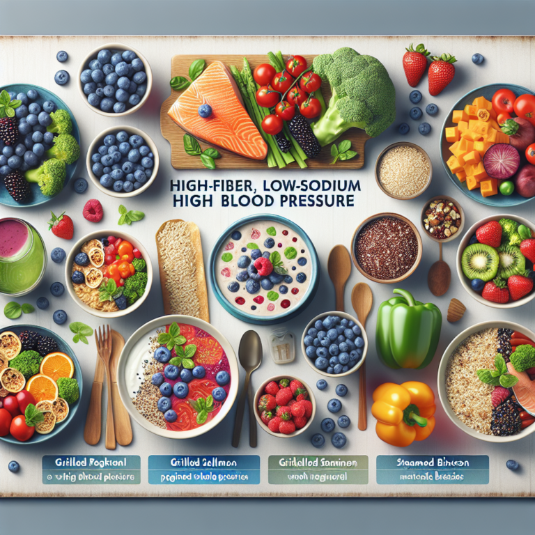 7-Day High-Fiber Meal Plan for High Blood Pressure