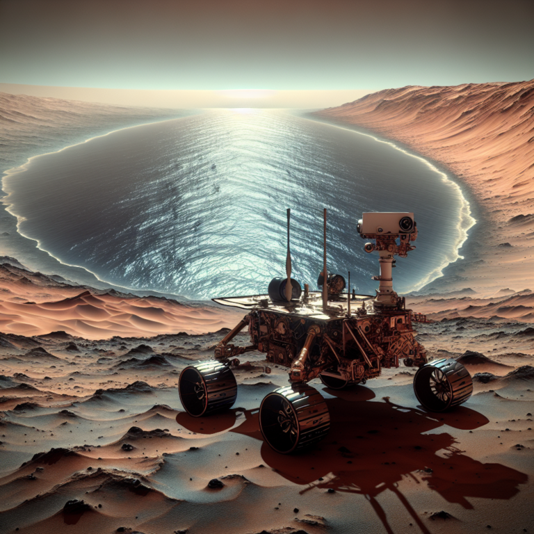 Mars Zhurong rover finds an ocean shoreline on the Red Planet