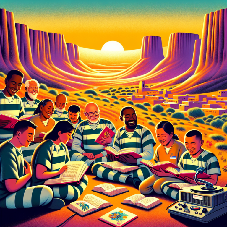 New Mexico prison program lets inmates read, record books for their kids | Local News