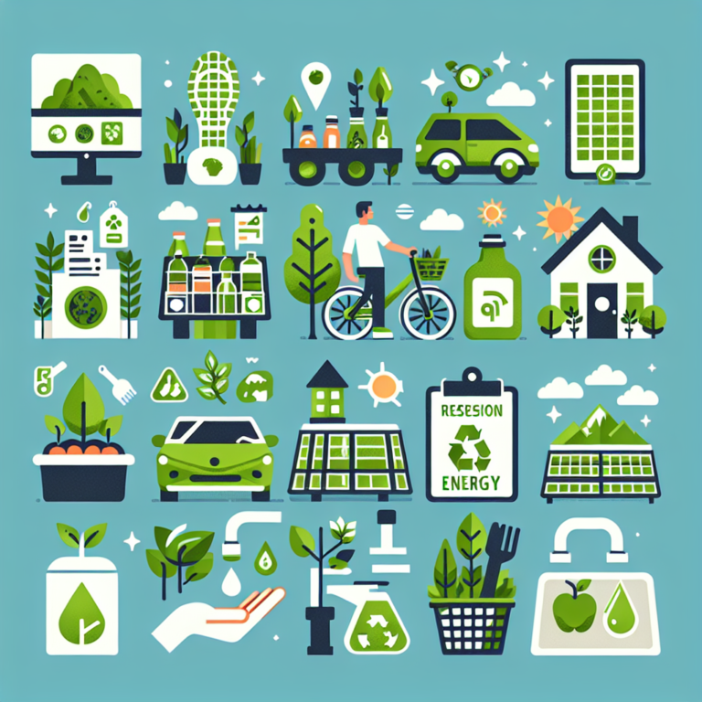 10 Simple Green Living Tips to Reduce Your Carbon Footprint and Embrace Sustainability