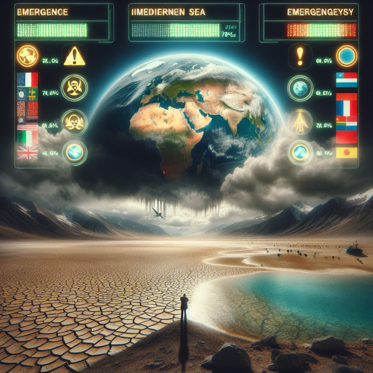 Mediterranean Sea lost 70% of its water, triggering a global crisis