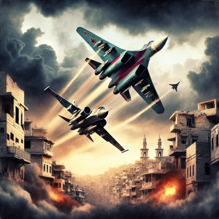 Russian and Syrian warplanes seek to blunt rebel advance from Aleppo